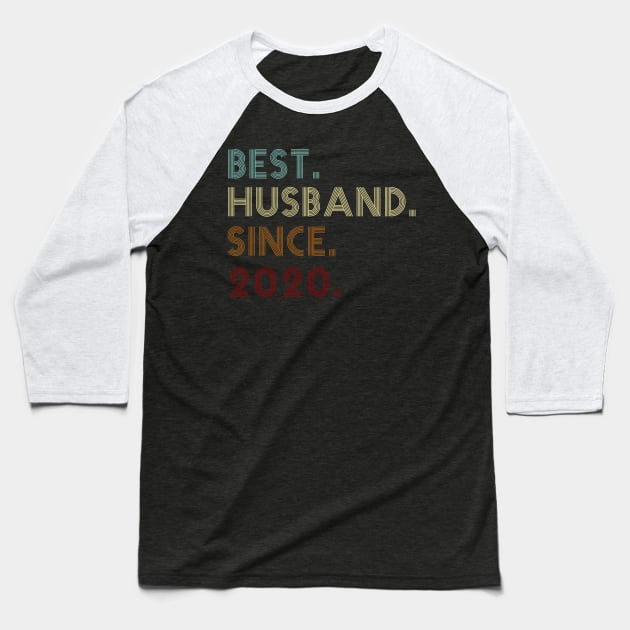 Best Husband Since 2020 Baseball T-Shirt by Pelman